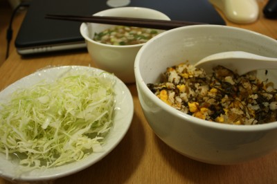 今日の晩ご飯